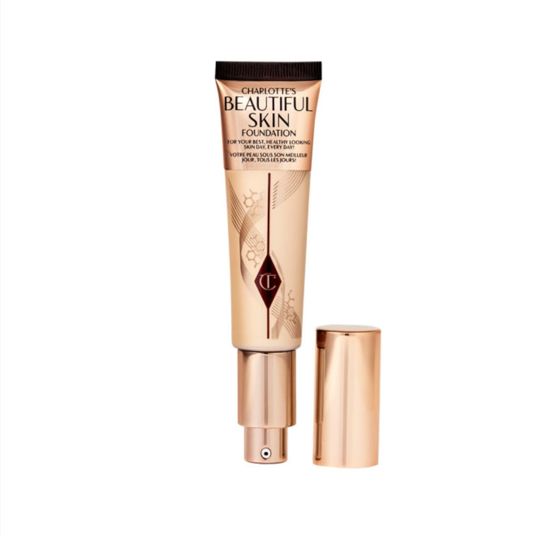 Charlotte Tilbury Charlotte's Beautiful Skin Foundation (30 ml, 2 Warm) 30 ml (1er Pack) Warm, 30 ml
