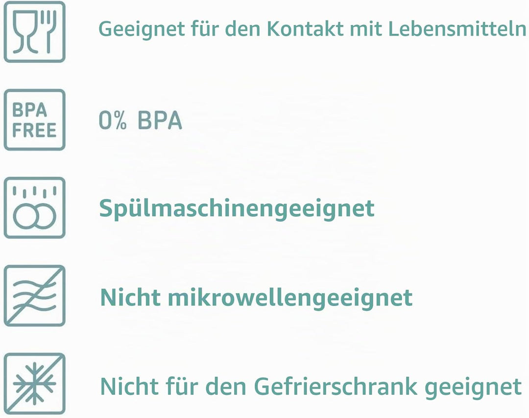 Mepal | 4-tlg Vorratsdosen Spar-Set | Modula 1500 ml | Vorratsdose Frischhaltedose | ideal für die A