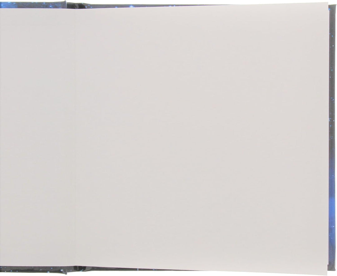 goldbuch Poesiealbum, Raumschiff, 96 weisse Seiten, 16,5 x 16,5 cm, Kunstdruck, Dunkelblau, 41570, P