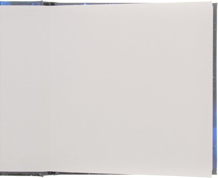 goldbuch Poesiealbum, Raumschiff, 96 weisse Seiten, 16,5 x 16,5 cm, Kunstdruck, Dunkelblau, 41570, P
