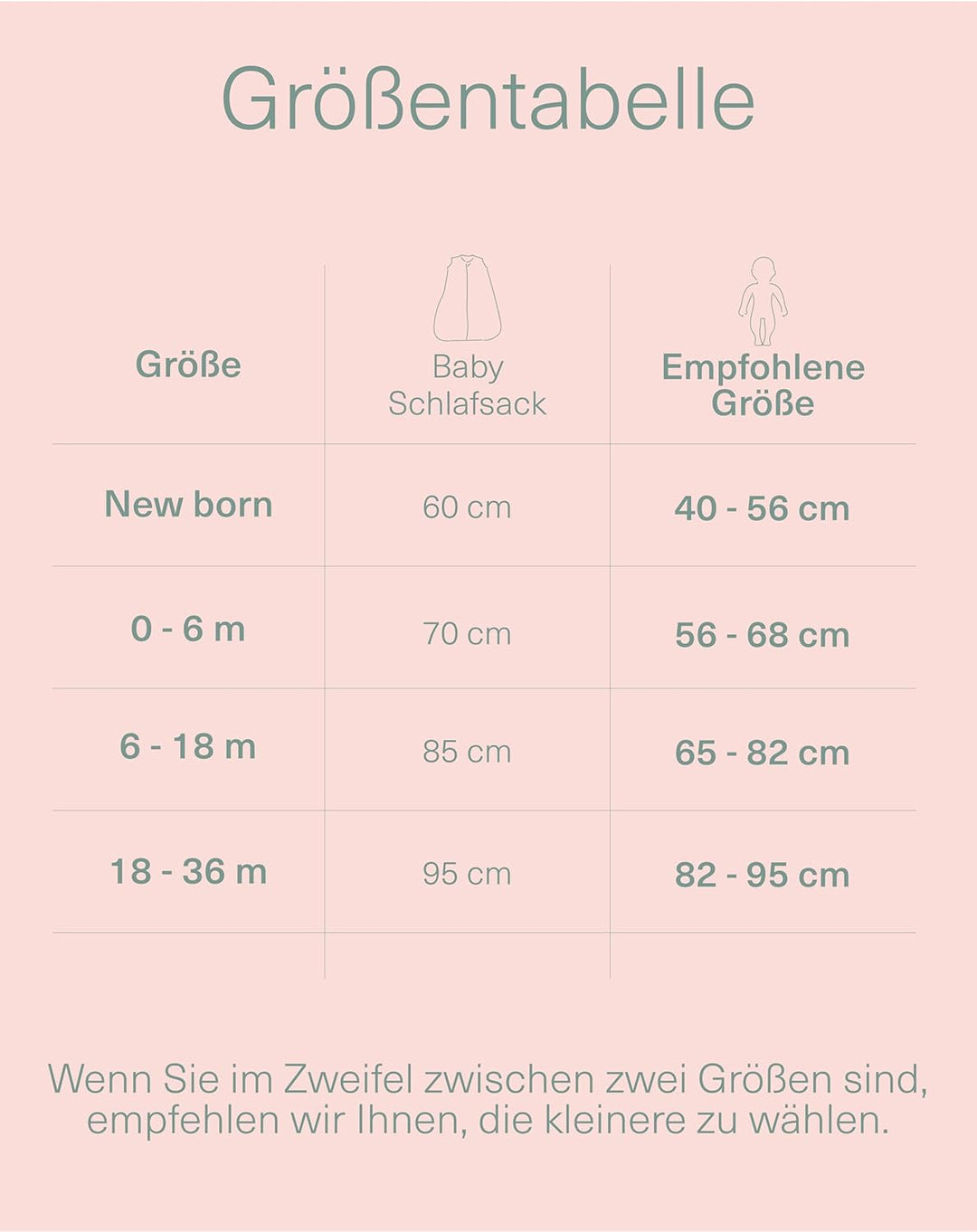 molis&amp;co. Baby schlafsack. 1.0 TOG. Grösse: 85 cm (6-18 Monate). Ideal für Übergang. Superweich und