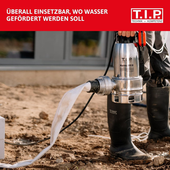 T.I.P. 31090 Bau- und Industriegewebeschlauch mit C-Storz-Kupplung 15 m / 2 Zoll