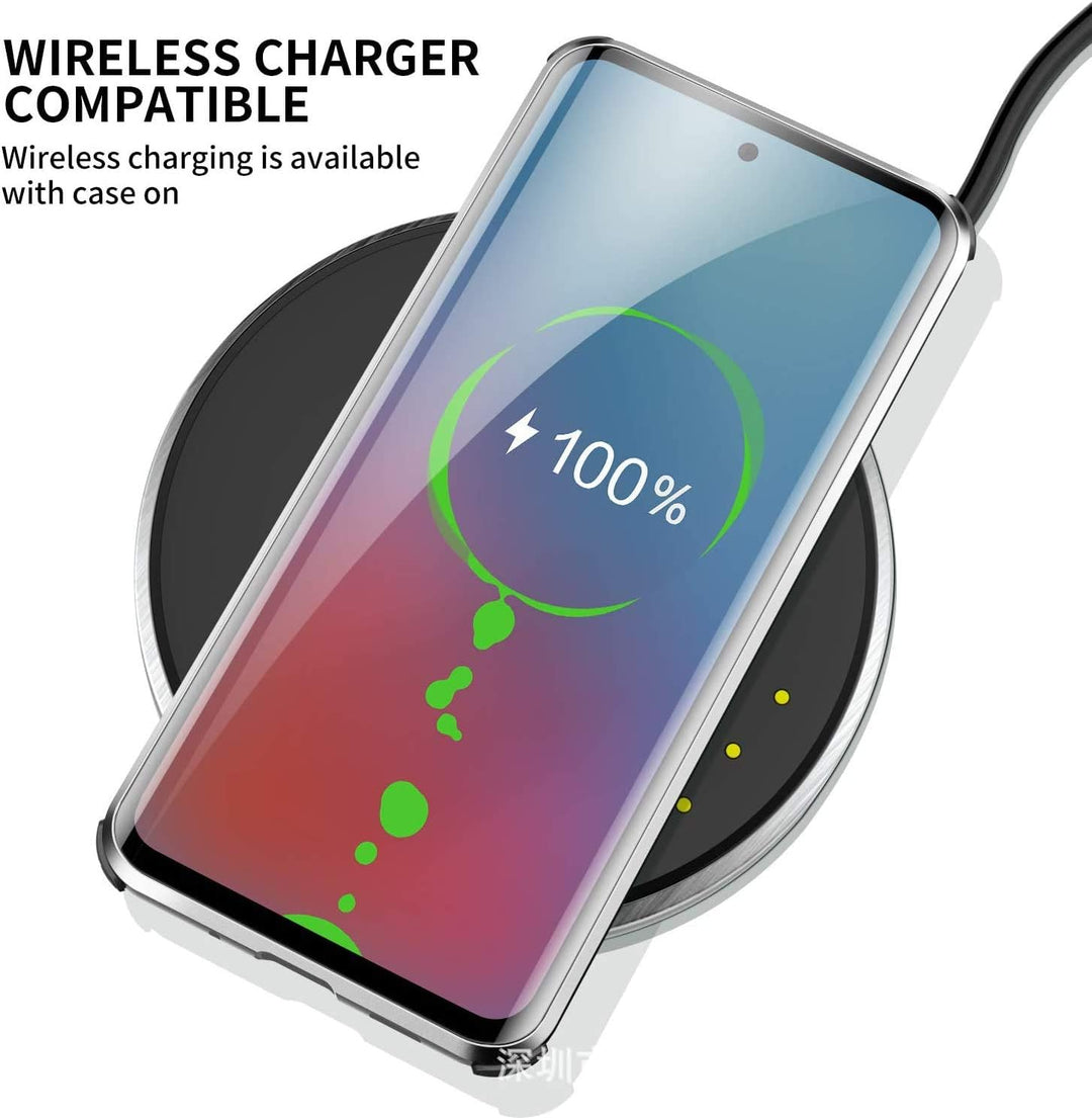 CeeEee Anti-Spy Case für Samsung S22+ Hülle 5G Ultra Dünn Magnetische Cover mit Dual Gehärtetem Glas