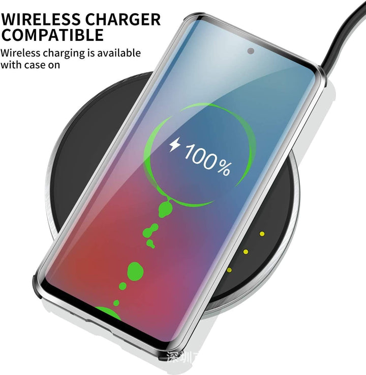 CeeEee Anti-Spy Case für Samsung S22+ Hülle 5G Ultra Dünn Magnetische Cover mit Dual Gehärtetem Glas