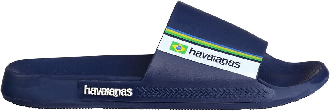 Havaianas Unisex Slide Brasil Schiebe-Sandalen, Navy Blue