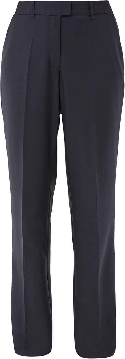 s.Oliver BLACK LABEL Damen Regular: Hose aus Viskosecrêpe 40W 5959, 40W 5959