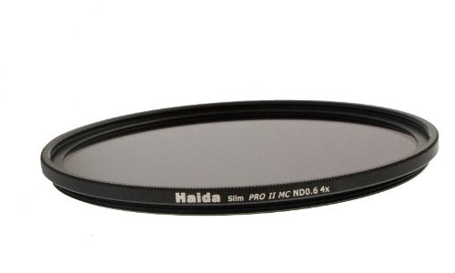 Slim Graufilter PRO II MC (mehrschichtvergütet) ND 0.6 (4X) 67 mm - Schlanke Fassung + Cap mit Innen