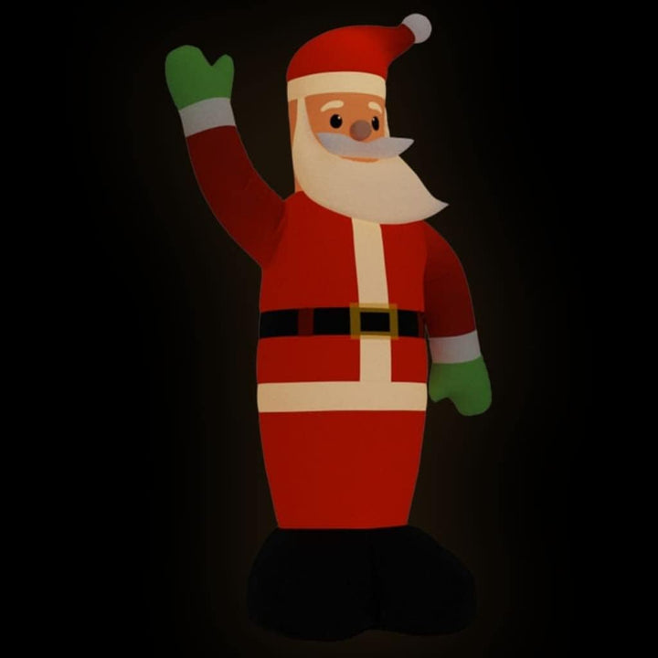 Hommdiy Aufblasbarer Weihnachtsmann mit LEDs 820 cm weihnachtsmann 820 cm, weihnachtsmann 820 cm