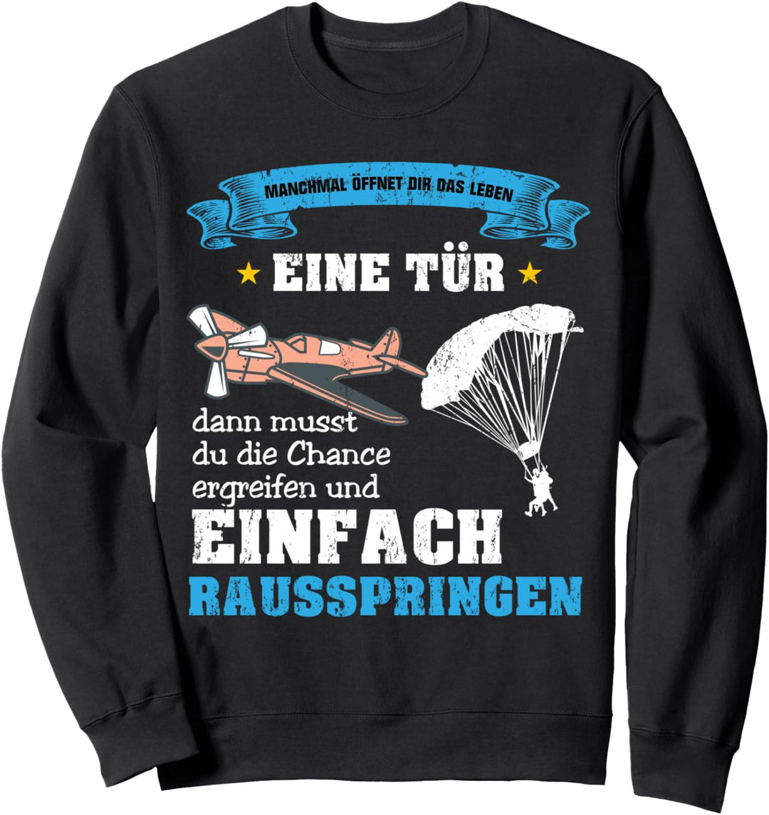 Fallschirmspringen Skydiving Luftsport Sweatshirt