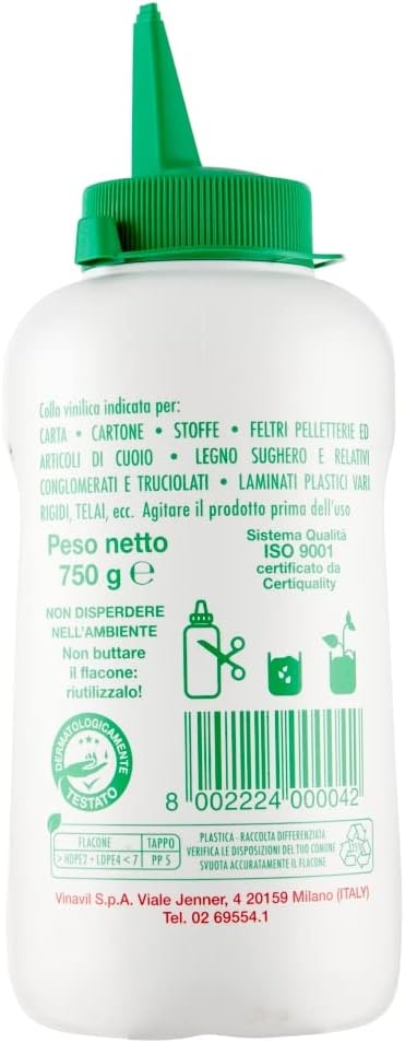 Vinavil Zuhause&Schule Flasche 750 g 750g Zuhause&Schule, 750g Zuhause&Schule