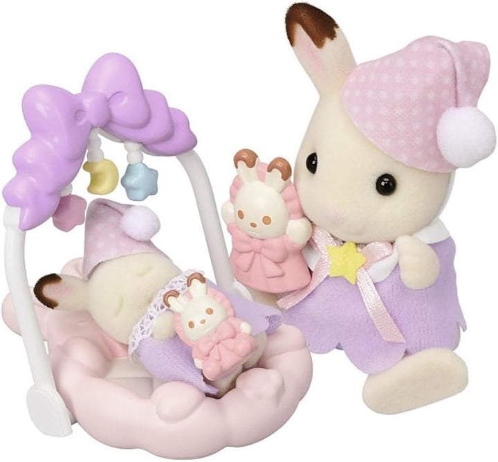 Sylvanian Families 5806 Schokoladenhasen Träumsüss Set, Spielset mit Tierfigur, Mit süssen Mäusefigu
