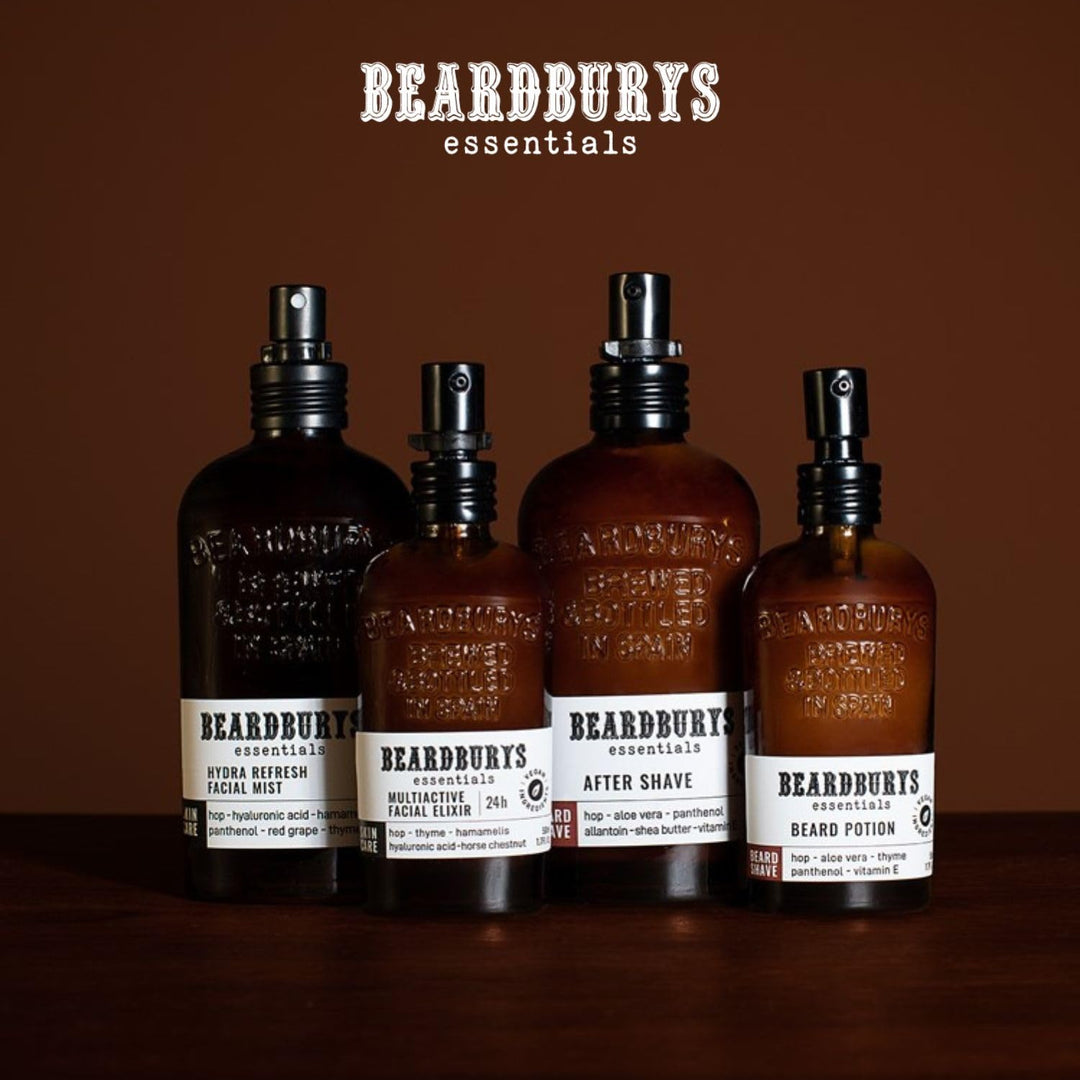 Beardburys Essentials Bart Trank | Herren -Gesichtsfeuchtigkeitscreme Für Den Bart. Erzeugen Sie Erz