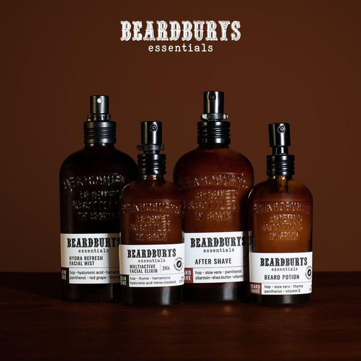 Beardburys Essentials Bart Trank | Herren -Gesichtsfeuchtigkeitscreme Für Den Bart. Erzeugen Sie Erz