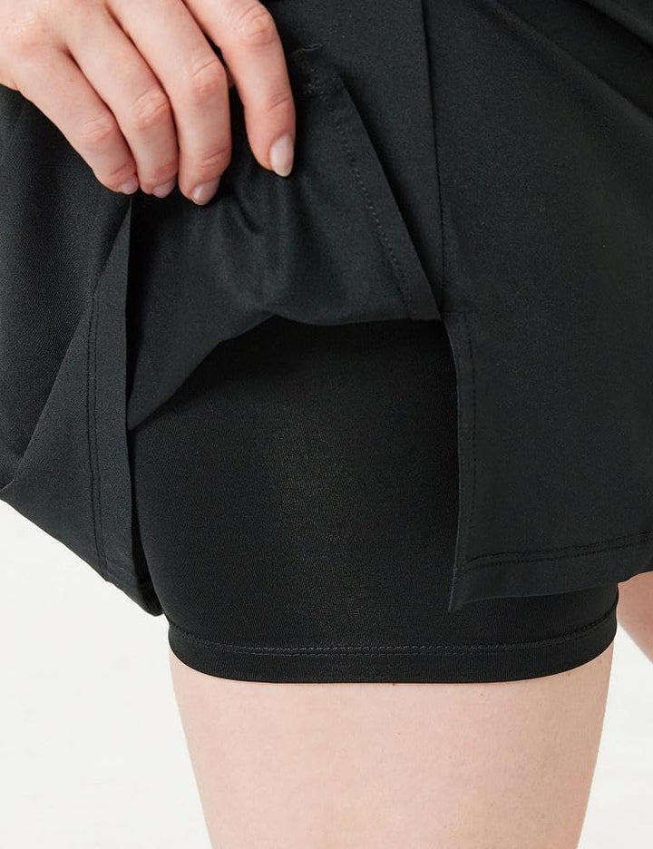 HEAD Damen Club Basic Skirt Long W Skirts (1er Pack) XS Schwarz, XS Schwarz