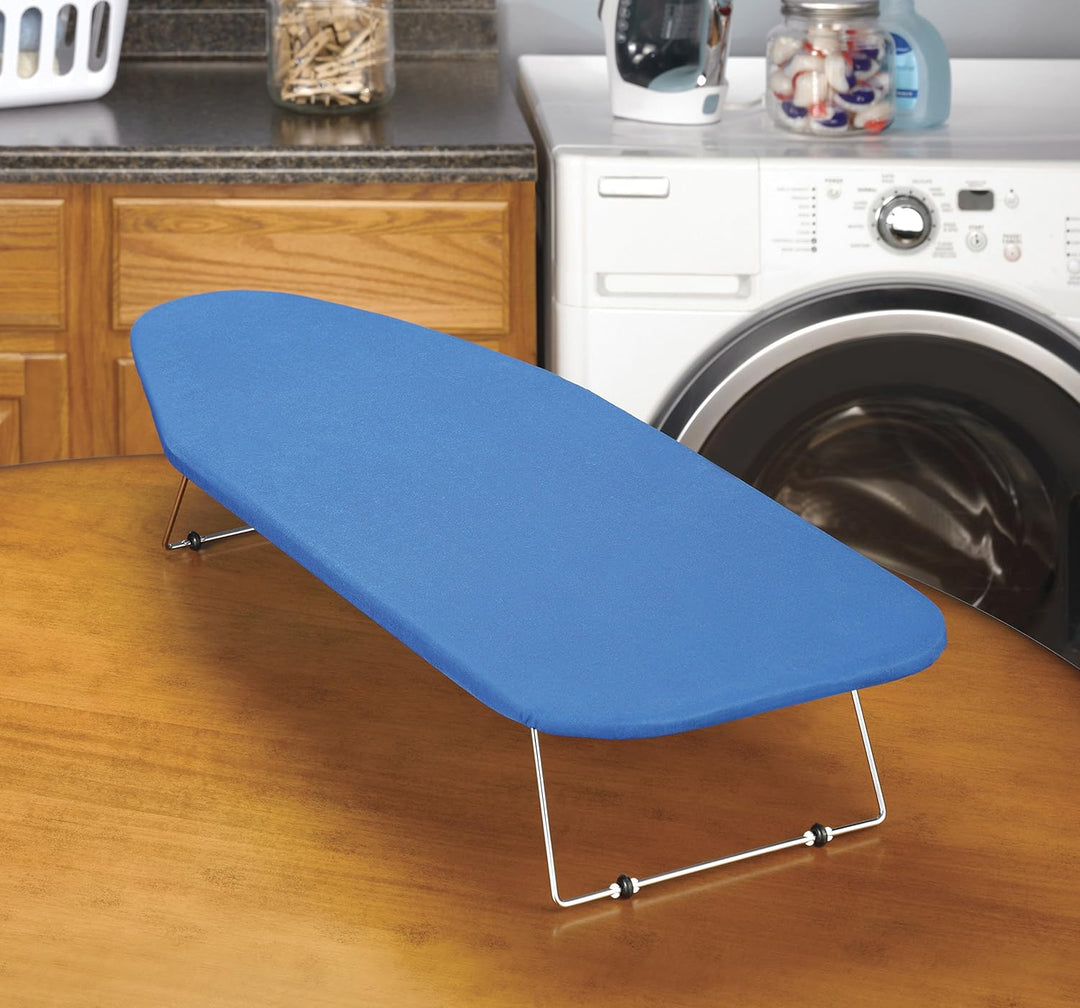 Whitmor kratzfestem Bezug Tisch-Bügelbrett, Legierter Stahl, blau, No Size, Blau