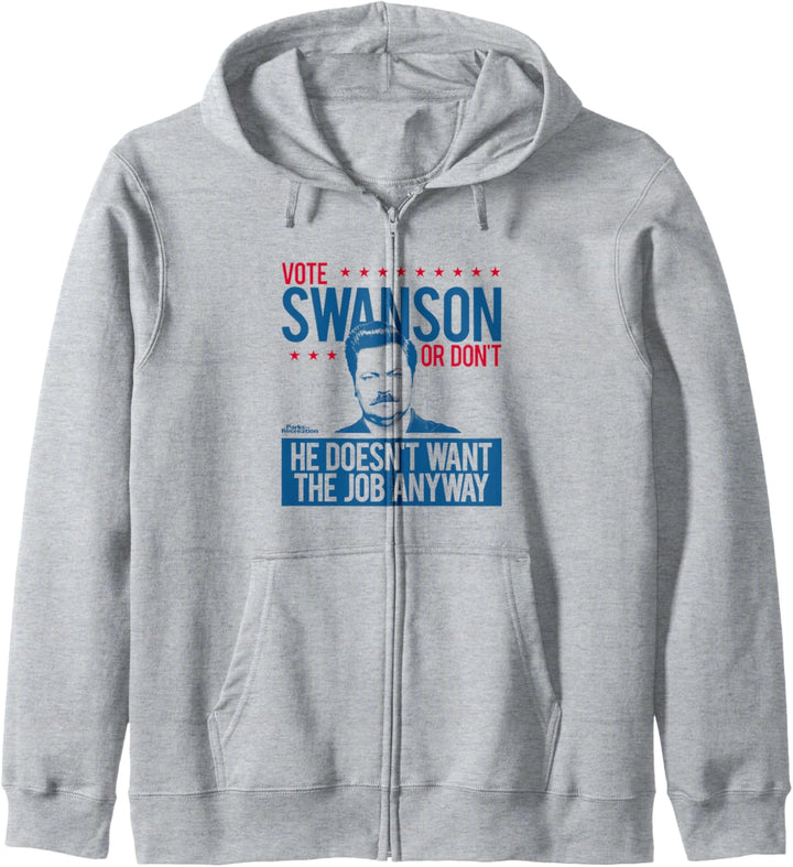 Parks & Recreation Wähle Swanson Kapuzenjacke