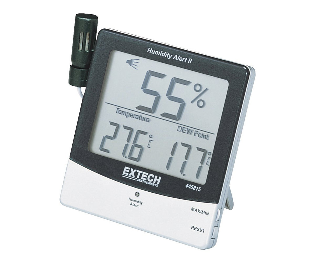 Extech Instruments 445815 Feuchtealarm mit grossen Buchstaben/Ziffern