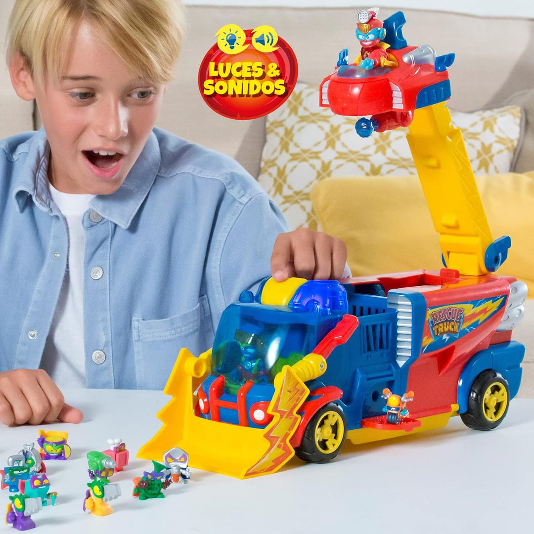 SUPERTHINGS Rescue Truck – SuperThings Rescue Truck with an extendable Ladder and a Detachable Rescu