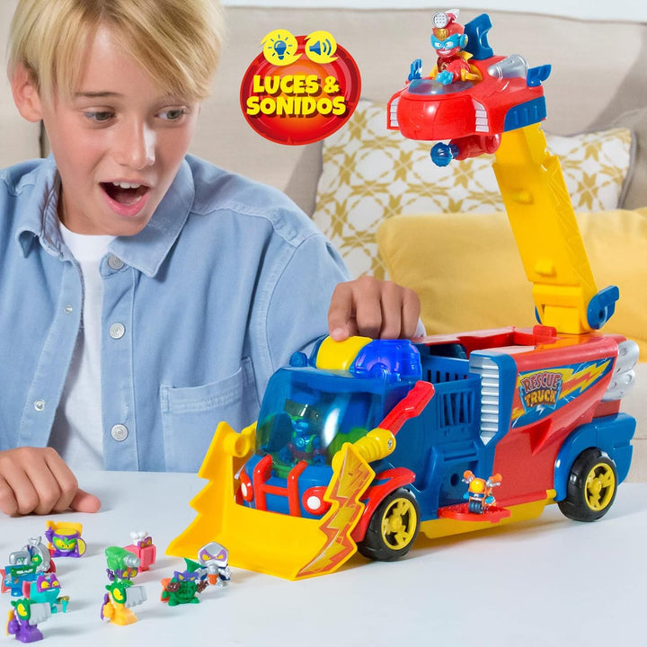 SUPERTHINGS Rescue Truck – SuperThings Rescue Truck with an extendable Ladder and a Detachable Rescu