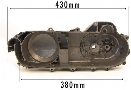 Variodeckel Motordeckel 2EXTREME 50cc GY6 4takt 12 Zoll kompatibel für JONWAY WARRIOR 50, BAOTIAN BT