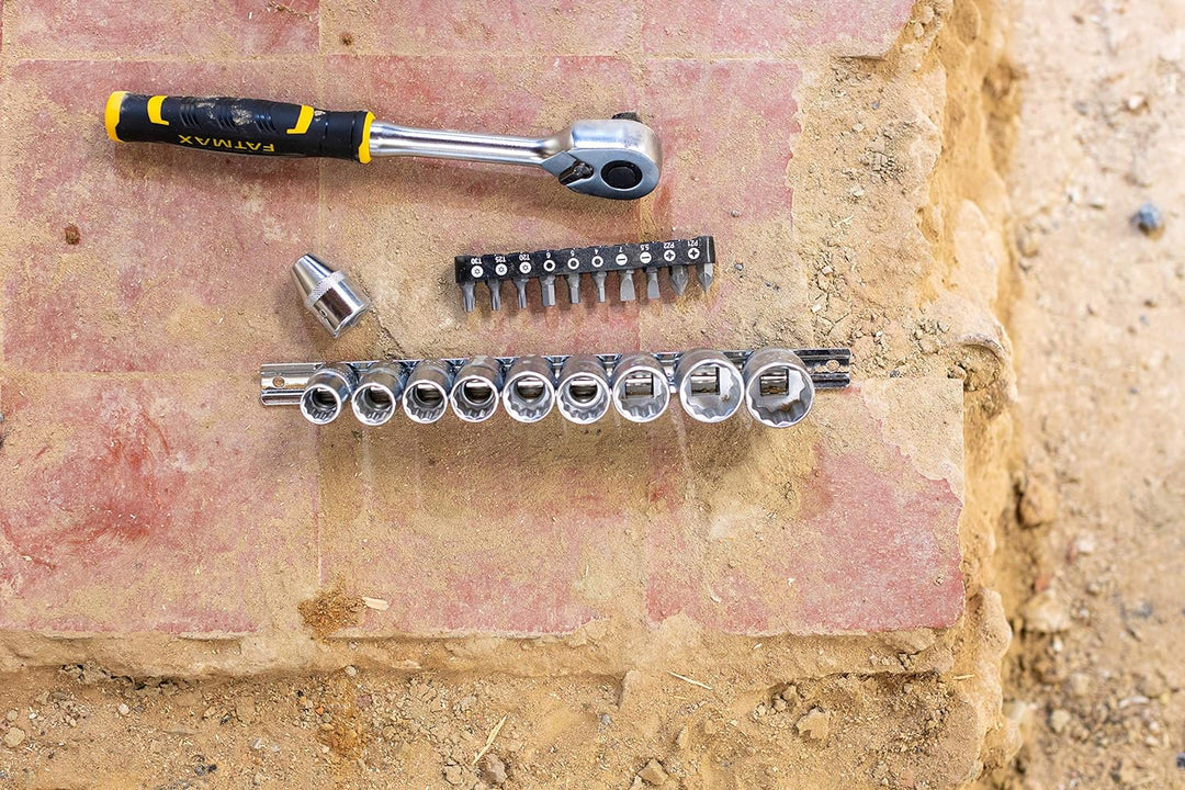 Stanley de trinquete 1/4" 120 dientes + puntas FMMT82679-0 Mehrfarbig 22 Pièces, 22 Pièces