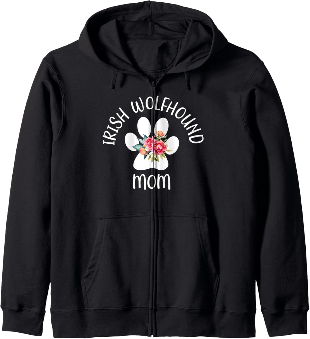 Irish Wolfhound Mom für Frauen, Frau Geschenk für Freundin Kapuzenjacke