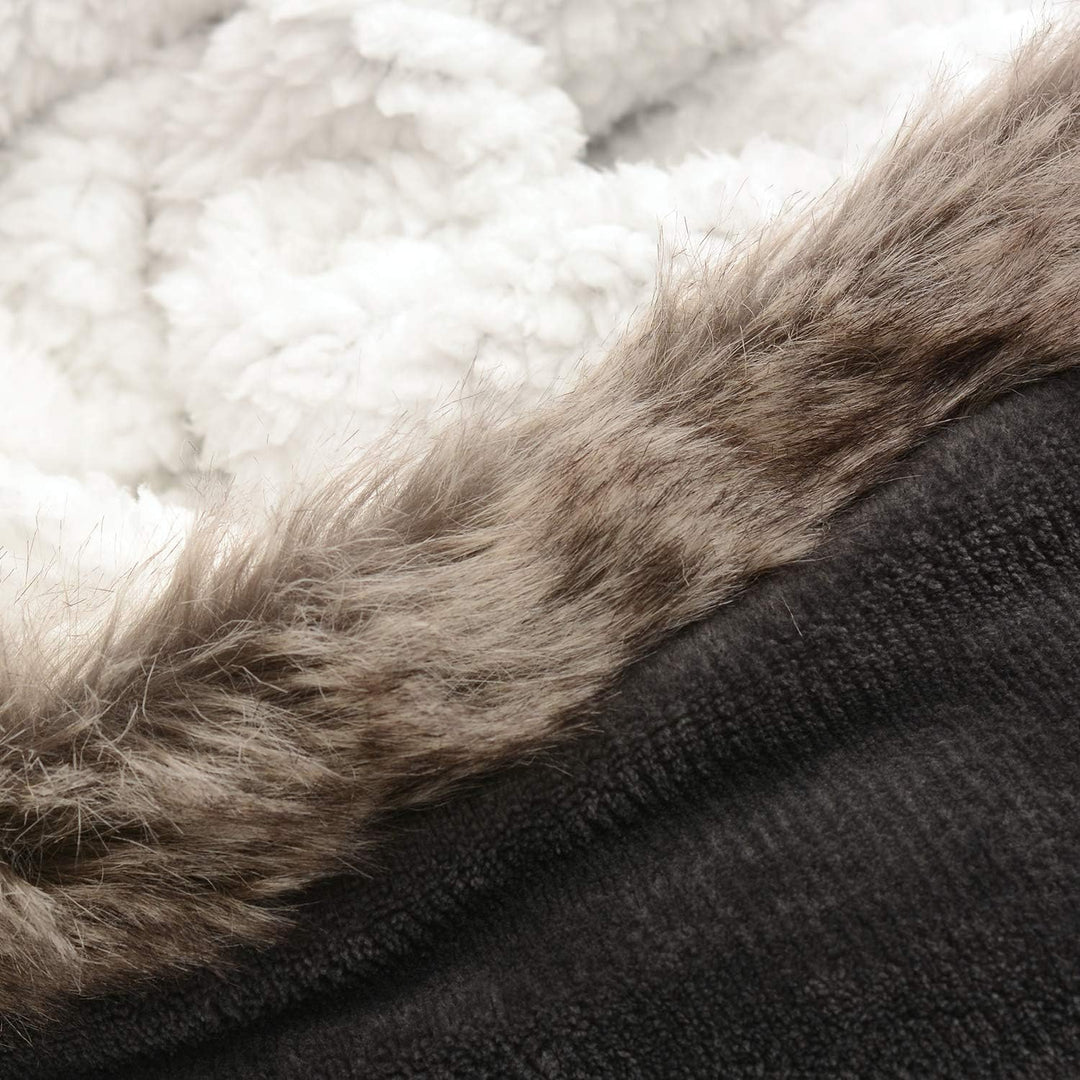 Snug Rug Eskimo Decke mit Ärmel Pullover Decken-Kapuzenpullover Übergrosse Sweatshirt Hoodie Kuschel