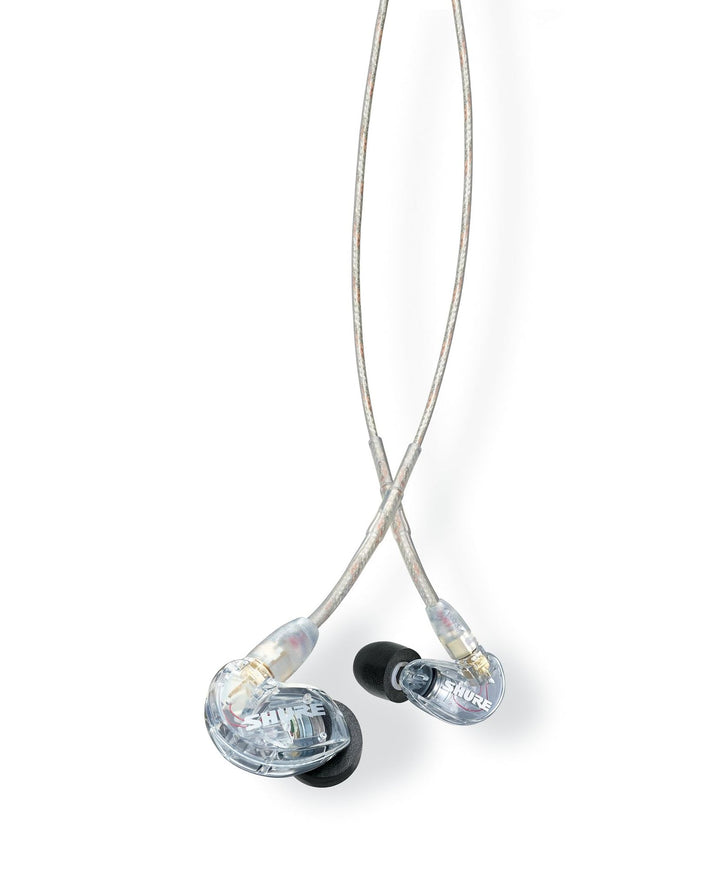Shure SE215-CL Professionelle schallisolierende Kopfhörer mit einzelnem dynamischem MicroDriver, sic