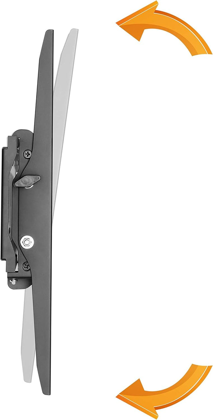 RICOO TV Wandhalterung Fernseher Neigbar Flach Slim für 37-70 Zoll, Universal TV Halterung N2364, Fe