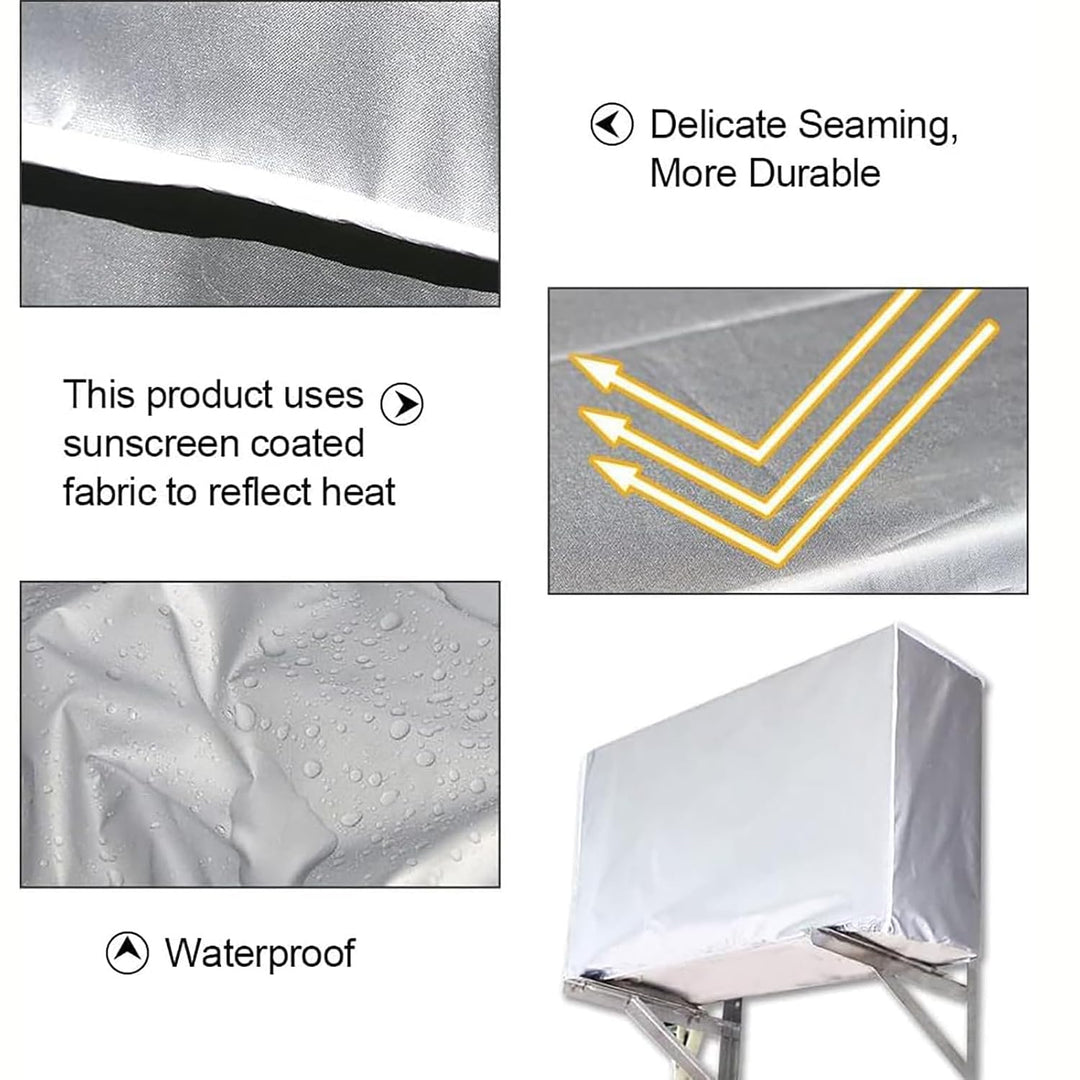 Air Conditioning Cover Outdoor Air Conditioner Protection Generic for Outdoor Protection of the Oute