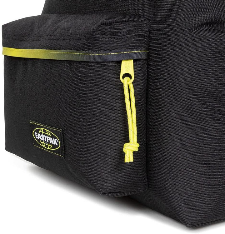 EASTPAK Gepolsterter PAK'R Rucksack, 40 cm, 24 L, Kontrastqualität, Limettengrün (Schwarz), Kontrast