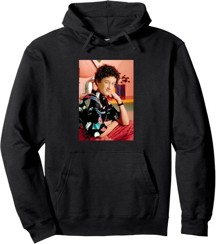 Saved By The Bell Kreischen Wink Foto Pullover Hoodie
