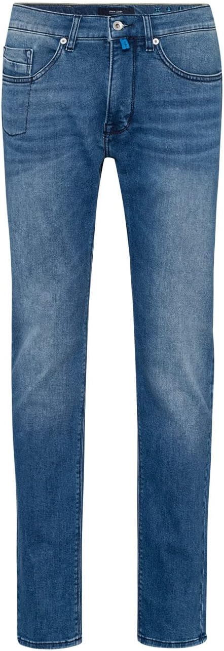 Pierre Cardin Herren Antibes Jeans 30W / 30L Ocean Blue Used Whisker, 30W / 30L Ocean Blue Used Whis
