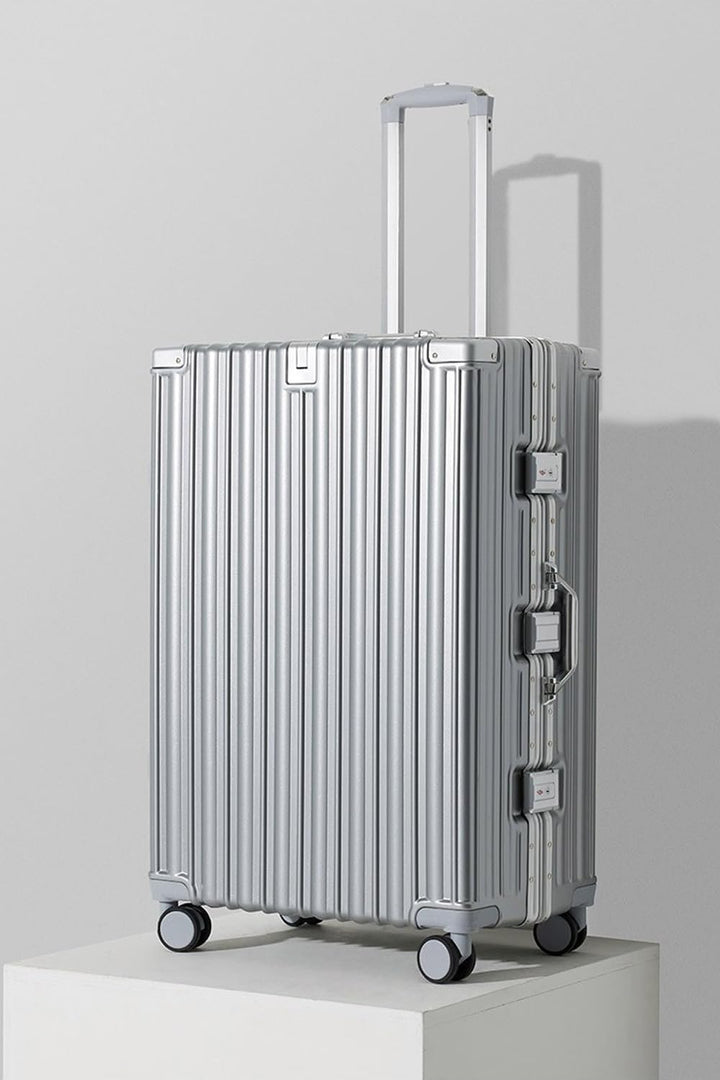 Grösse Koffer L 73cm - Alurahmen Hartschalenkoffer aus 100% Polycarbonat, ca. 90L - Premium Reisekof