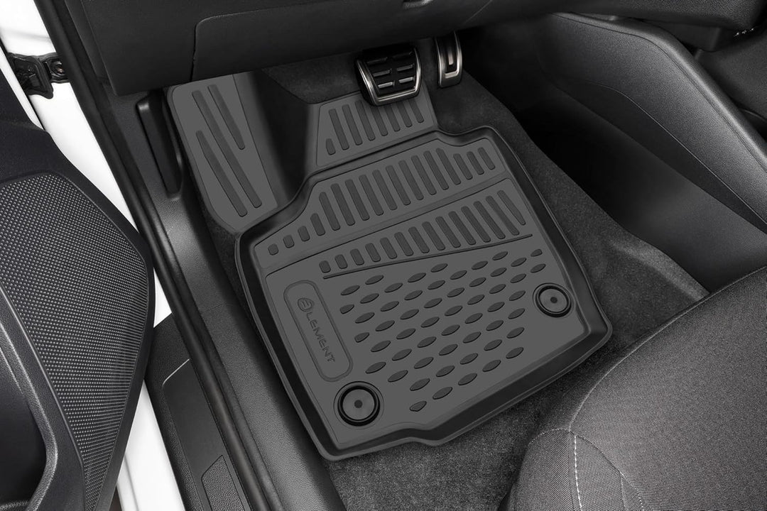 AD Tuning FM16006 Passform Gummifussmatten (5-teilig), schwarz