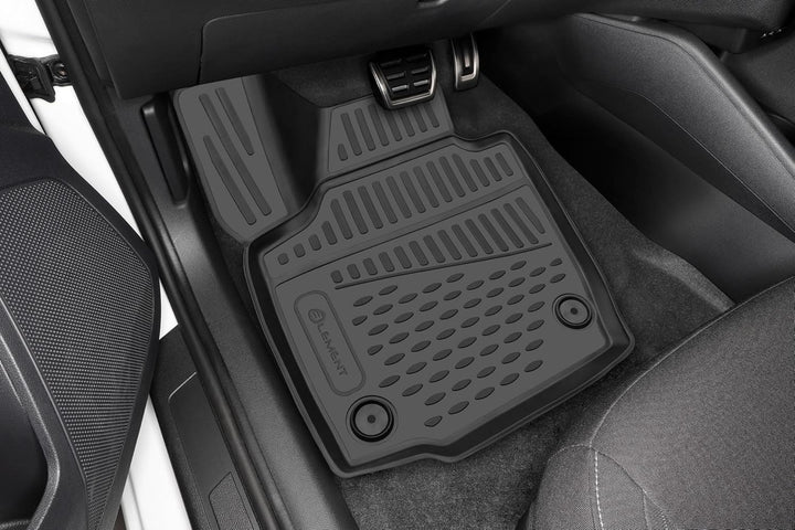 AD Tuning FM11005 Passform Gummifussmatten (5-teilig), schwarz