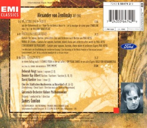 Cymbeline / TanzPoem / Frühlingsb., Audio-CD