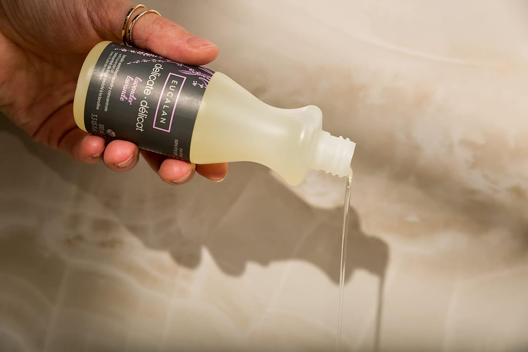 Eucalan 0666884100528 pflegendes Feinwaschmittel, Lavendel, 100 ml für Handwäsche