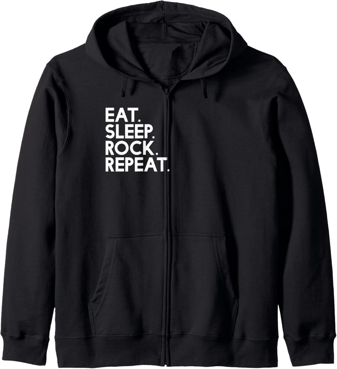 Eat Sleep rock Repeat - Music Kapuzenjacke