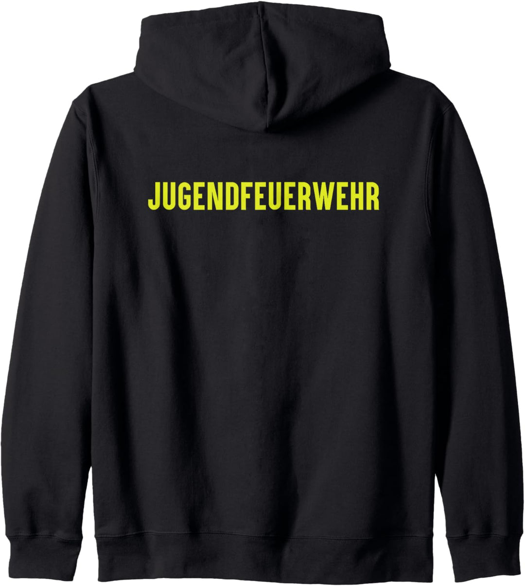Jugendfeuerwehr Schriftzug auf dem Rücken - Feuerwehr Kapuzenjacke