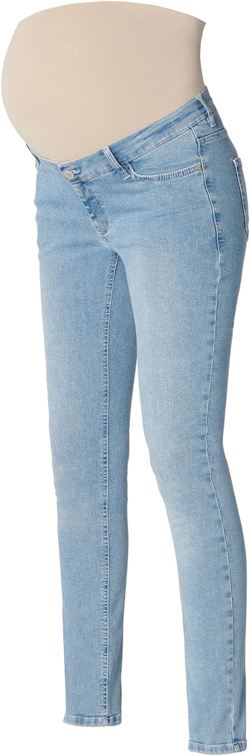 ESPRIT Damen Pants Denim Over The Belly Skinny Jeans, Lightwash-950, 60