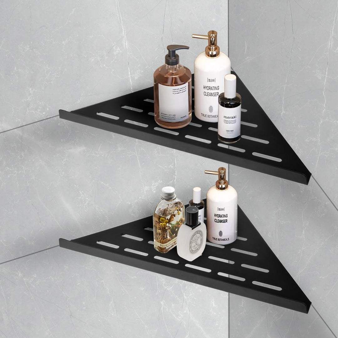 Duschablage Eckablage 304 Edelstahl ohne Bohren Duschkorb Shampoo Halter Wandmontage für Badezimmer