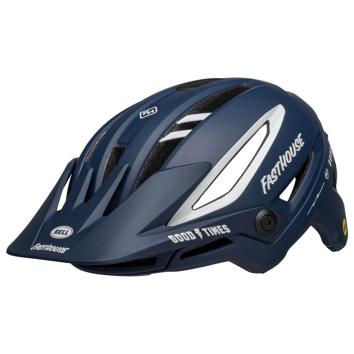 BELL Herren Sixer MIPS Helm L Mt/Gls Blue/White Fasthouse, L Mt/Gls Blue/White Fasthouse