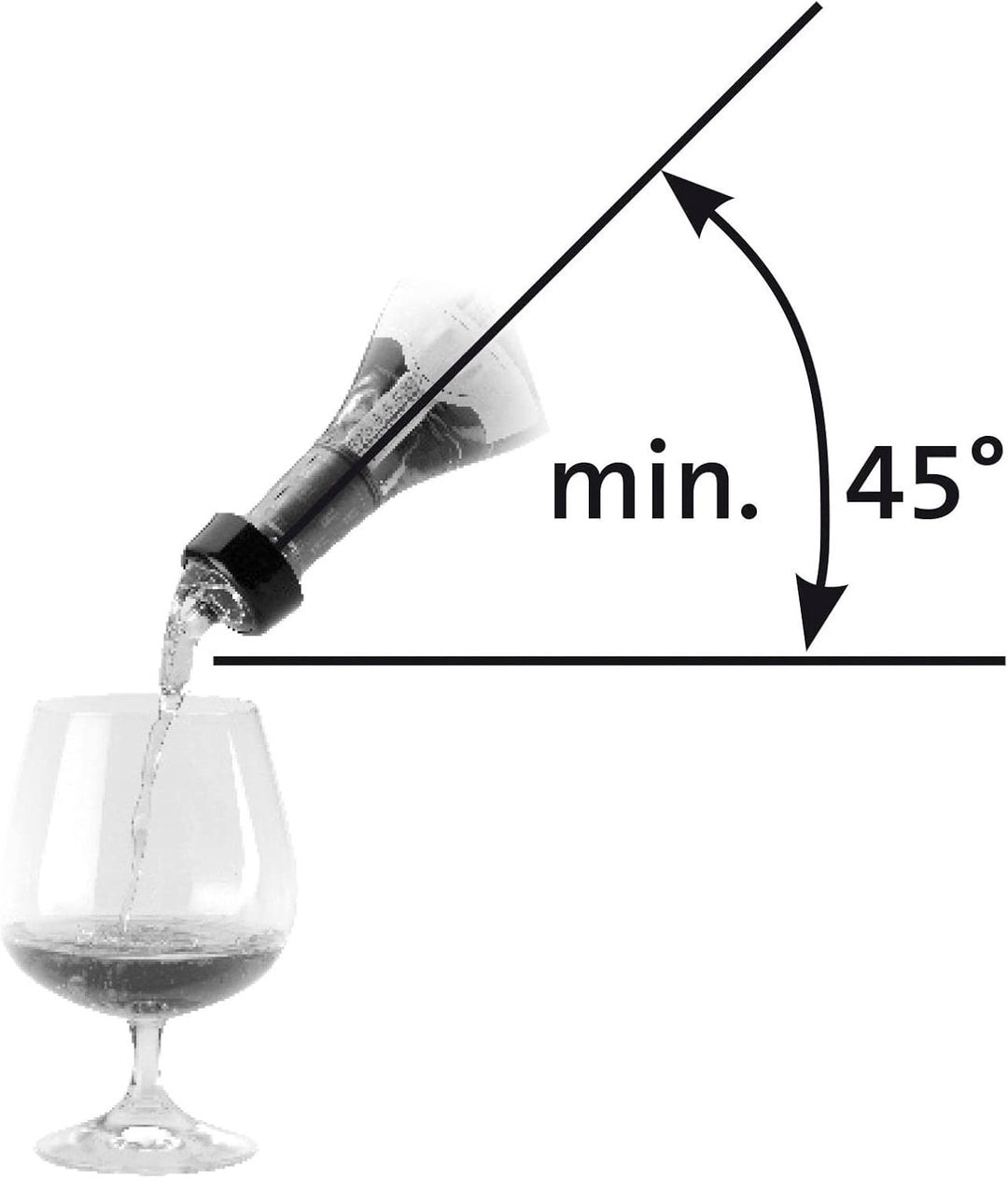 Westmark 2 Dosier/Mass-Ausgiesser, Portionierer, Dosierung Pro Ausguss: 5 cl, Kunststoff, Auto-Pour,