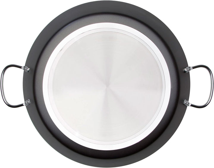 WECOOK! Kratha Paella-Pfanne Induction, 30 cm, 4 Portionen, Antihaftbeschichtung XYLAN PLUS, Ökologi