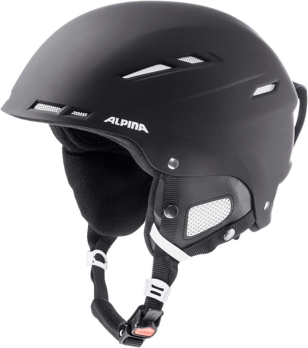 Alpina Unisex – Erwachsene Biom Skihelm 50-54 cm Black Matt, 50-54 cm Black Matt