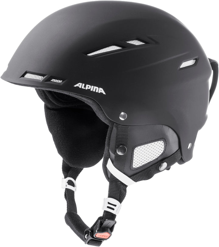 Alpina Unisex – Erwachsene Biom Skihelm 50-54 cm Black Matt, 50-54 cm Black Matt
