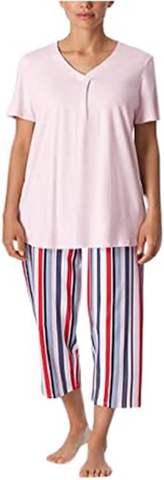 Schiesser Damen Pyjamaset 38 Rosa_179248, 38 Rosa_179248