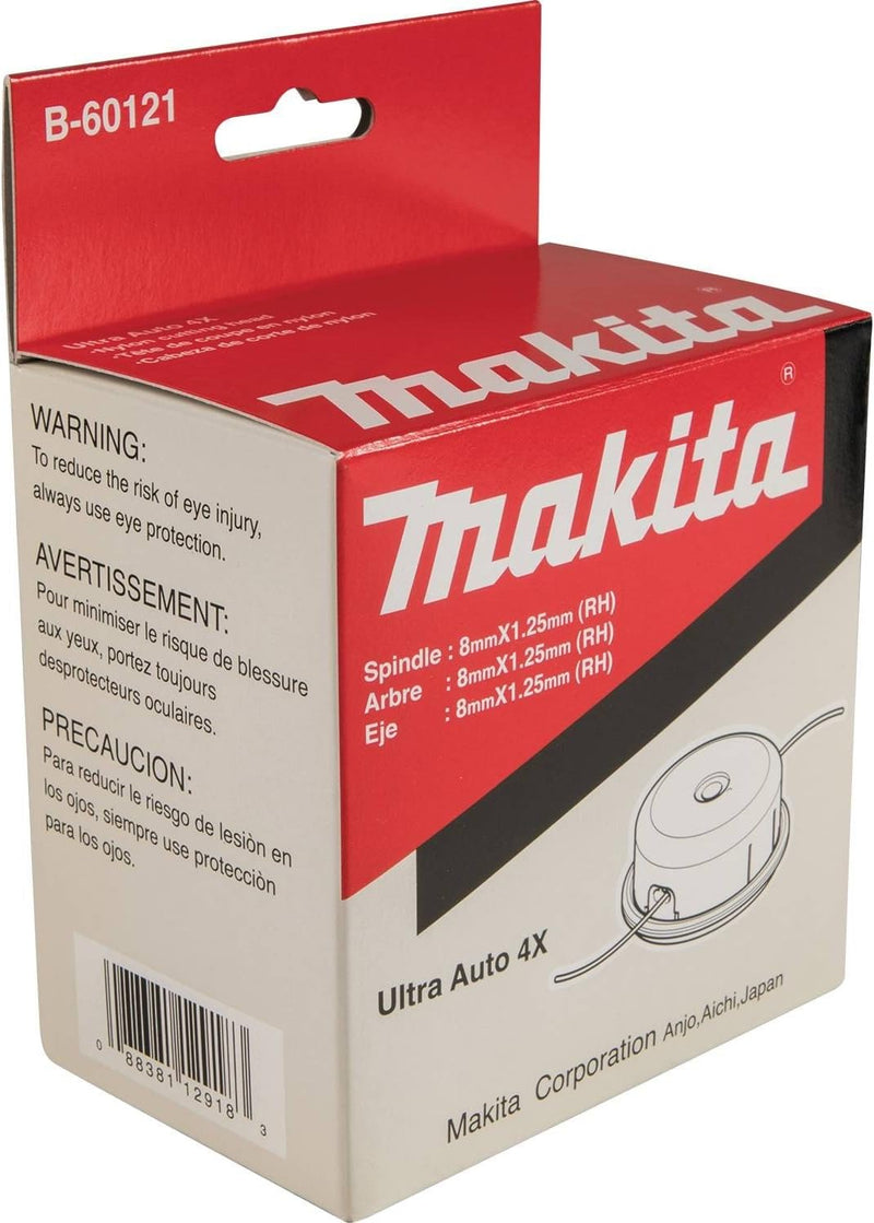 B Makita 03006 Ultra Auto Nylon Schneidkopf – Mehrfarbig For Bent Shaft, For Bent Shaft