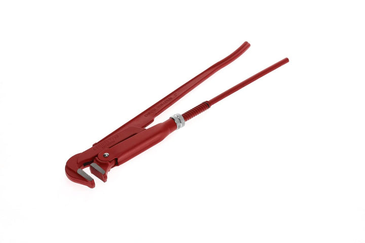GEDORE red 90degree abgewinkelte Rohrzange, Spannweite 67 mm/2 Zoll, schwedisch, massiv, Zahnung ver